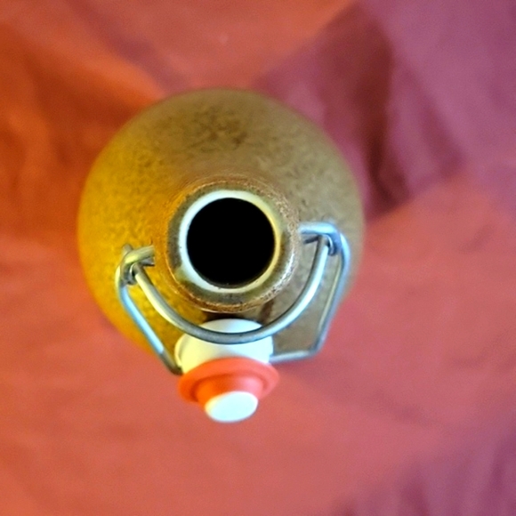 Poorter VTG Beer Bottle & Cap Hoogstraten 1 Pt 9.4 FI Oz Belgium Glazed 11 1/2" - Picture 7 of 8